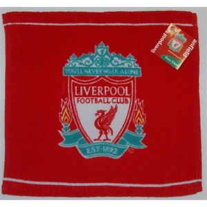 Liverpool FC Face Cloth (12 In A Pack)