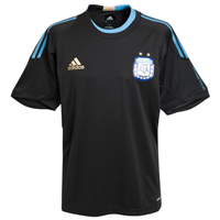 2010-11 Argentina Training Jersey (Black)