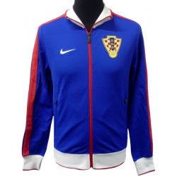 2010-11 Croatia Nike N98 Track Jacket (Blue)