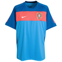 2010-11 Portugal Nike Elite Training Jersey (Blue)