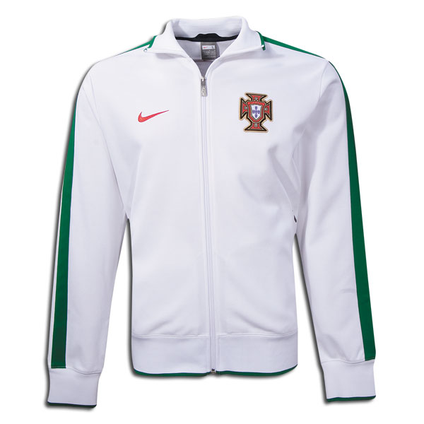 2010-11 Portugal Nike N98 Track Jacket (White)
