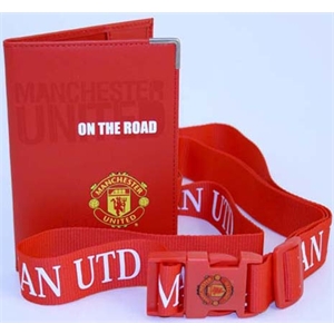 Manchester United FC Passport Holder & Luggage Strap one