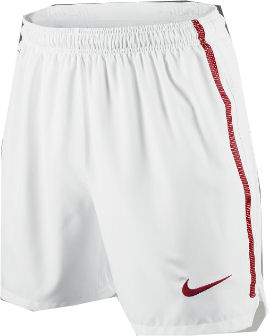 2010-11 Turkey Nike Away Shorts (White)