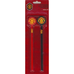 Manchester United FC Pencil 2Pk Toppers