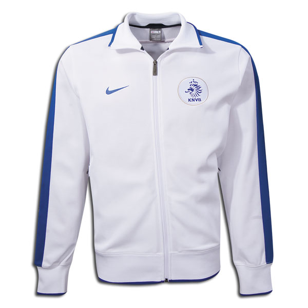 2010-11 Holland Nike N98 Track Jacket (White)