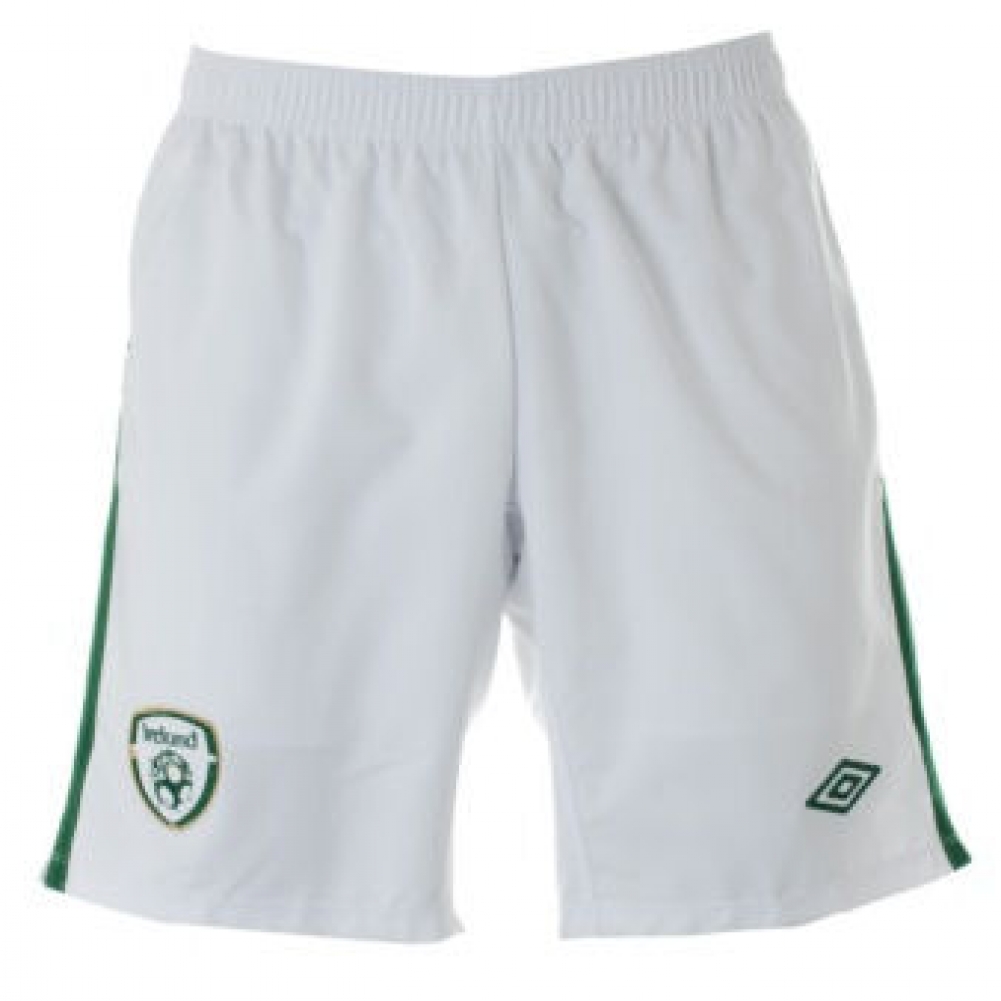 2010-11 Ireland Umbro Home Shorts (Kids)