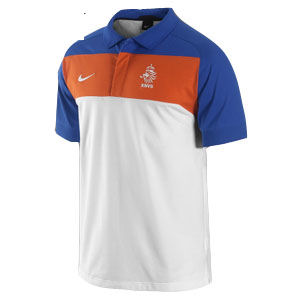 2010-11 Holland Nike Travel Polo Shirt (White)