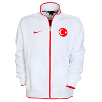 2010-11 Turkey Nike N98 Track Jacket (White)