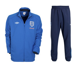 2010-11 England Match Day Tracksuit (Blue)