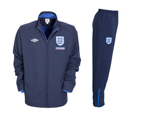 2010-11 England Match Day Tracksuit (Navy)