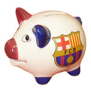 Barcelona FC Piggy Bank Money Box