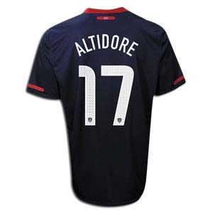 2010-11 USA World Cup Away (Altidore 17)