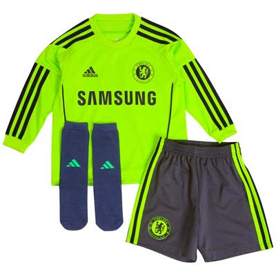2010-11 Chelsea Goalkeeper Little Boys Home Mini