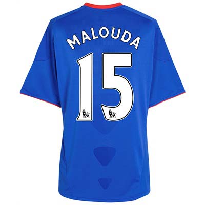 2010-11 Chelsea Home Shirt (Malouda 15)