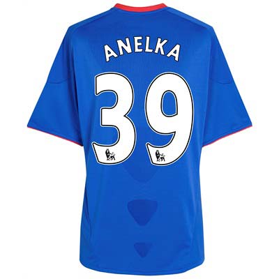 2010-11 Chelsea Home Shirt (Anelka 39)