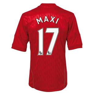 2010-11 Liverpool Home Shirt (Maxi 17)