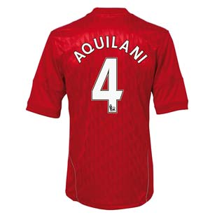 2010-11 Liverpool Home Shirt (Aquilani 4)