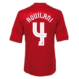 2010-11 Liverpool Home Shirt (aquilani 4) European Style