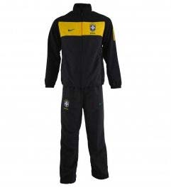 2010-11 Brazil Nike Woven Tracksuit (Black)