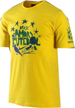 2010-11 Brazil Nike Core Federation Tee (Yellow)