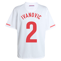 2010-11 Serbia World Cup Away (Ivanovic 2)