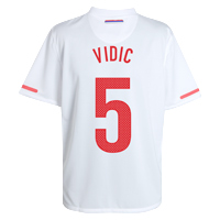 National teams Nike 2010-11 Serbia World Cup Away (Vidic 5)