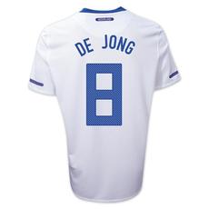 2010-11 Holland World Cup Away (De Jong 8)