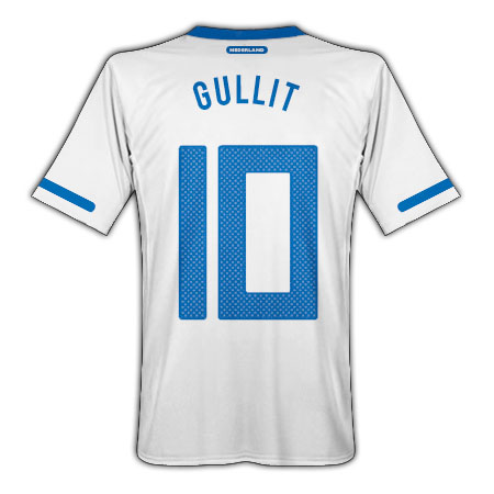 2010-11 Holland World Cup Away (Gullit 10)