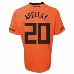 Nike 2010-11 Holland World Cup Home (Afellay 20)