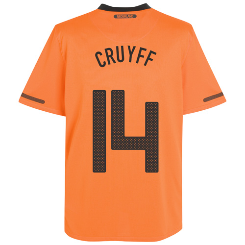 2010-11 Holland World Cup Home (Cruyff 14)