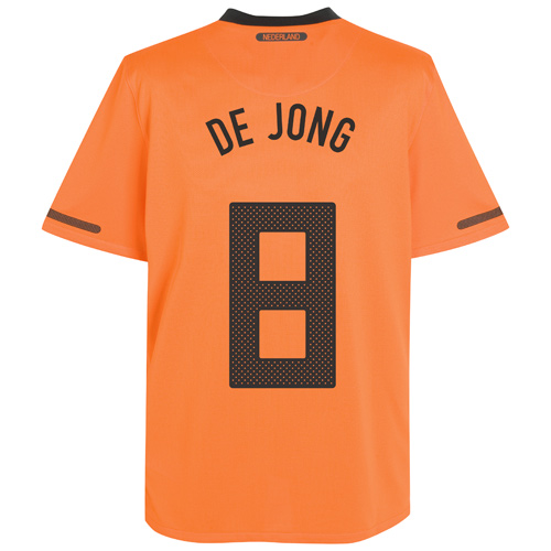 2010-11 Holland World Cup Home (De Jong 8)