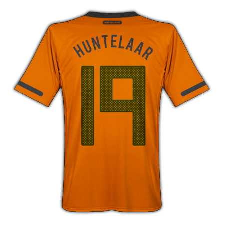 2010-11 Holland World Cup Home (Huntelaar 19)