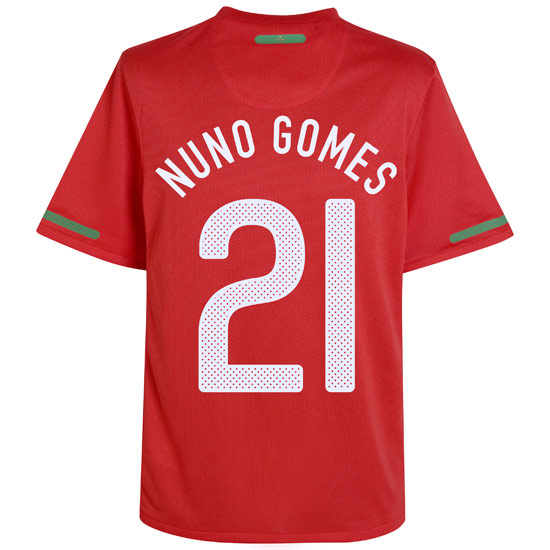 2010-11 Portugal World Cup Home (Nuno Gomes 21)