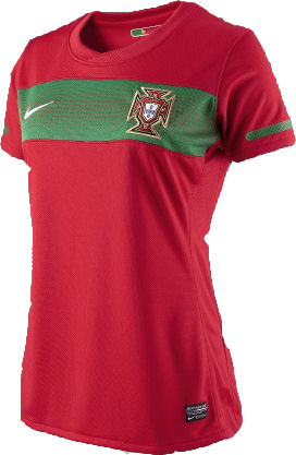 2010-11 Portugal Nike Womens Home Shirt