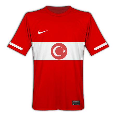 2010-11 Turkey Nike Home Shirt (Kids)