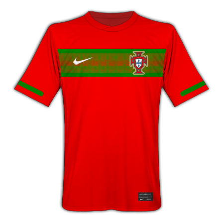 2010-11 Portugal Nike World Cup Home Shirt (Kids)