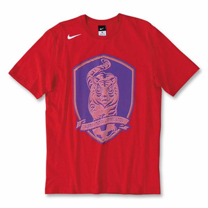 Nike 2010-11 South Korea Nike Core Federation Tee (Red)