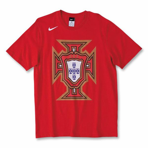 Nike 2010-11 Portugal Nike Core Federation Tee (Red)