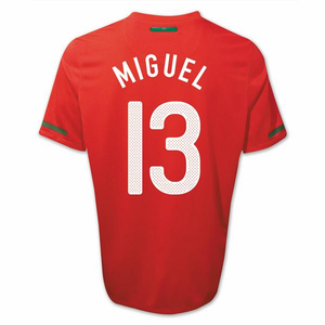 Nike 2010-11 Portugal World Cup Home (Miguel 13)