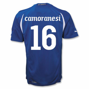 Puma 2010-11 Italy World Cup Home (Camoranesi 16)