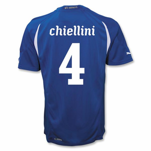 Puma 2010-11 Italy World Cup Home (Chiellini 4)