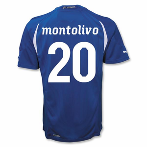 Puma 2010-11 Italy World Cup Home (Montolivo 20)