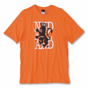 Nike 2010-11 Holland Nike Core Federation Tee (Orange)
