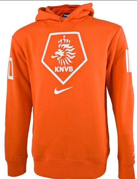 2010-11 Holland Nike Core Hooded Top (Orange)