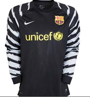 2010-11 Barceloa Goalkeeper Home Shirt