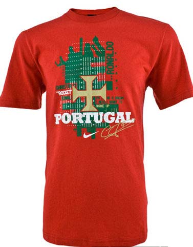 2010-11 Portugal Nike Ronaldo Hero Tee (Red)