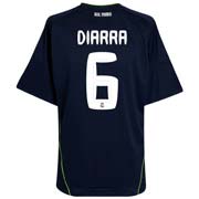 2010-11 Real Madrid Away Shirt (Diarra 6)