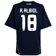 2010-11 Real Madrid Away Shirt (R.Albiol 18)