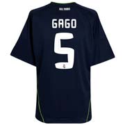 2010-11 Real Madrid Away Shirt (Gago 5)