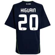 2010-11 Real Madrid Away Shirt (Higuain 20)